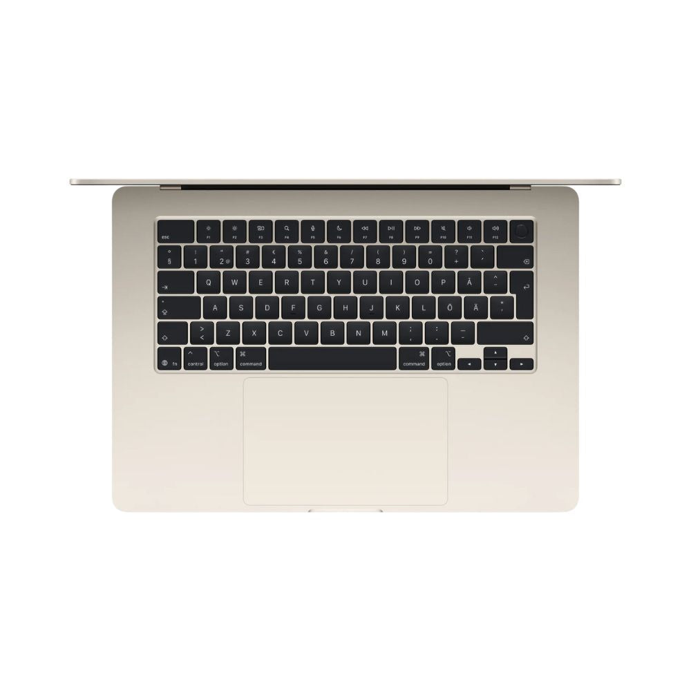 MacBook Air - 15,3" - M4 - 10-kärnig CPU & 10-kärnig GPU - 16GB RAM - 256GB SSD - Himmelsblå - 70W - UK Keyboard