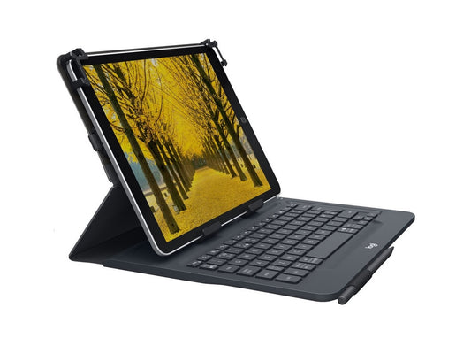 Logitech Universal Folio For 9 10 Inch Tablets Tangentbord Och Foliefodral Trådlös Bluetooth 3.0 No