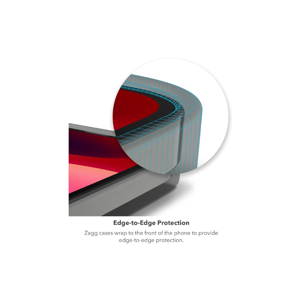 Zagg Luxe mobilskal MagSafe iPhone 15 Svart